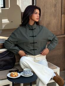 Aloruh Women Coats,Autumn,Winter - Multicolor - View 6
