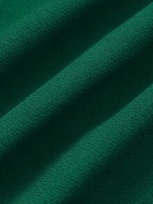 SHEIN LUNE 大尺碼女款純色休閒優雅百搭日常寬腿褲 秋季 - 薄荷綠 - 查看 7