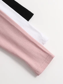 3 Buah Kaos untuk Anak Perempuan Remaja - MultiWarna - View 3