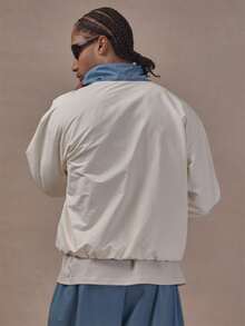 Musero Funnel Neck Contrast Track Jacket Elasticated Hem And Cuffs Co Ord Jacket Only Autum Winter Essentials - Multicolor - View 4