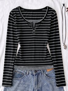 SHEIN Camiseta de Manga Longa Casual Y2k Streetwear para Adolescentes ...