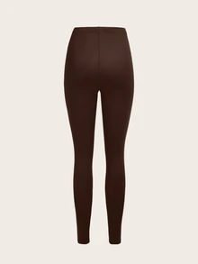 SHEIN EZwear 休閒針織修身女款長款內搭褲 3件套 夏季 - 彩色 - 查看 5