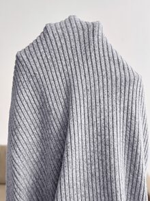 SHEIN 女款純色圓領哺乳功能休閒日常夏秋洋裝 - 綠色 - 查看 7