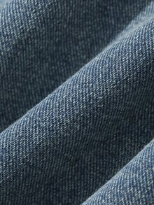 DAZY Women's Casual Versatile Daily Denim Skirt - Blue - View 9
