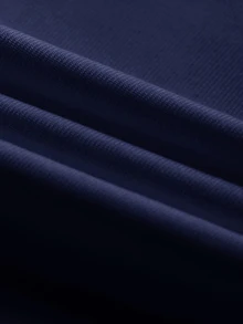 SHEIN BASICS 女款純色修身百搭日常休閒居家旅行抹胸上衣 黑色 夏季極簡百搭休閒日常白天穿搭 - 藏蓝色 - 查看 3