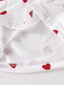 SHEIN 青少年女孩 T-shirt 3件組，休閒版型，日常穿著，時尚百搭，圓領，印花，可愛舒適，圖案字母，秋季，寬鬆 - 彩色 - 查看 6