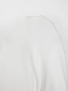 SHEIN LUNE 女款素色休閒日常開襟衫 - 杏色 - 查看 8