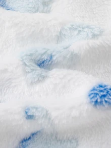 SHEIN 新生兒毛絨套裝，深受孩子喜愛與追捧，採用舒適柔軟親膚面料製成，適合兒童居家穿著，為孩子帶來舒適睡眠與健康成長 - 彩色 - 查看 8