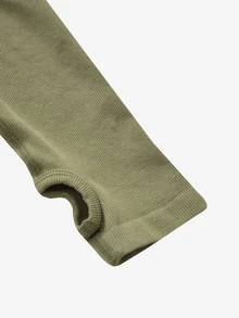 WanderVale Women's Raglan Long Sleeve Crew Neck Outdoor T-Shirt - Army Green - View 7