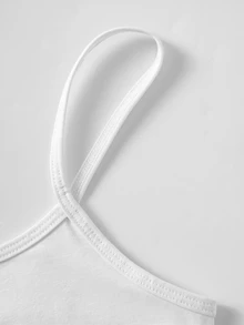 SHEIN Girlism 5件組 青少年女孩極簡舒適親膚背心式內衣，適合發育期兒童 - 彩色 - 查看 4