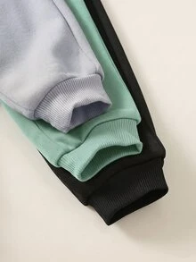 SHEIN 男嬰連帽衫與運動衫套裝 - 彩色 - 查看 5