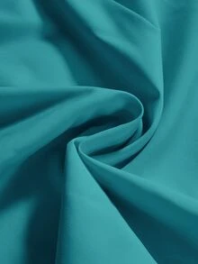 ROMWE Avant 女款龍紋復古深色神秘森林印花性感開衩迷你裙 - 綠色 - 查看 4