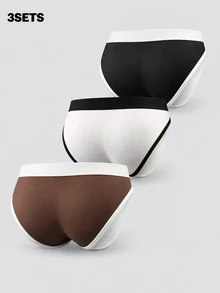 Velisys Velisys 3PCS Women Sports Briefs - Multicolor - View 2