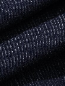 Dazy Kids Tween Girl Straight Leg Embroidered Five-Pointed Star Casual Denim Jeans, Autumn/Winter - Navy Blue - View 8