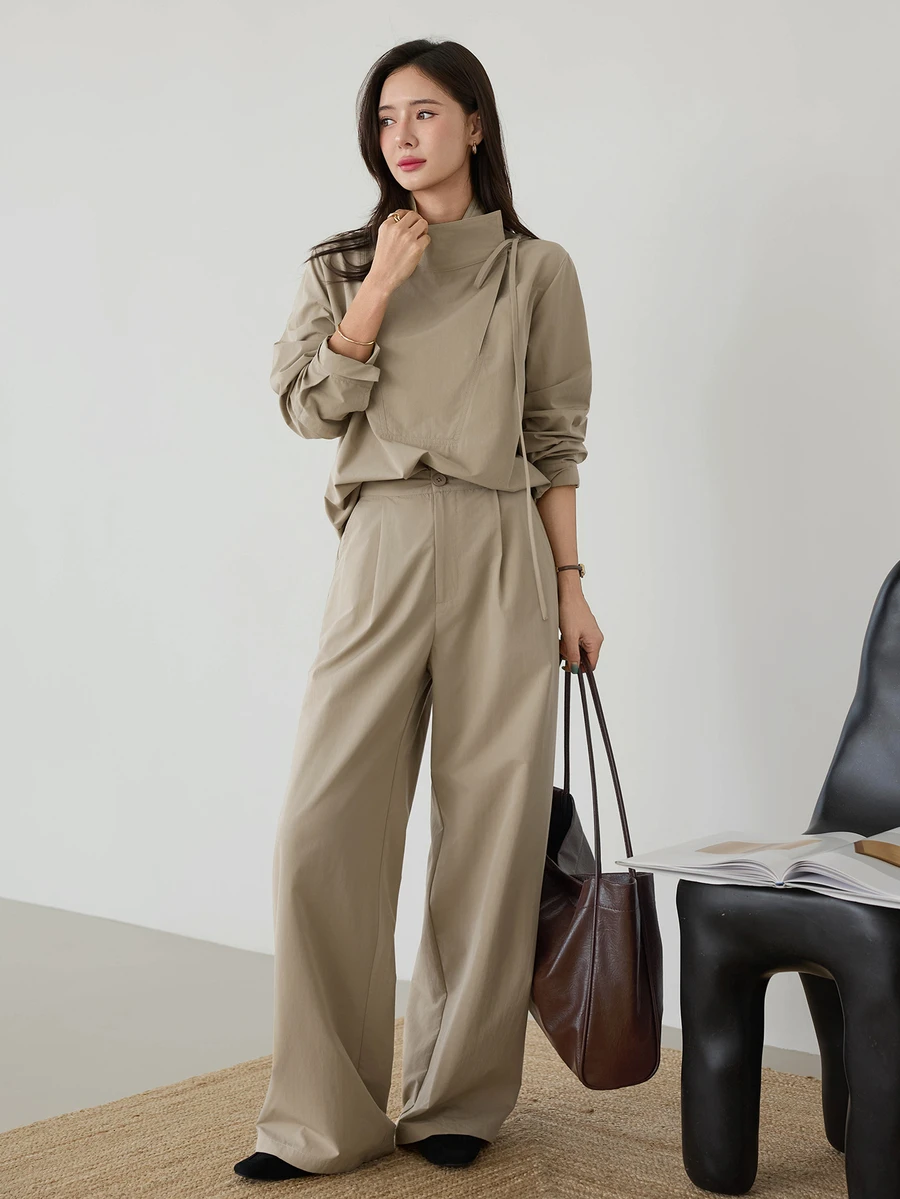 Dazy-Less Women Two-piece Outfits - Khaki - View 1