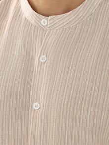 Manfinity Homme Men's Plus Size Solid Color Long Sleeve Single-Breasted Casual Shirt - Multicolor - View 3