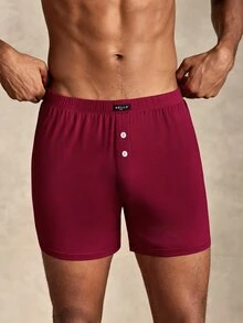 Manfinity Underwear&Sleepwear Basics 5 قطع عبوة بالجملة بنطال Alro رجالي بسيط مريح رمادي بأسلوب أساسي - متعدد الألوان - مشاهدة 6