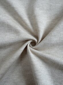 SHEIN LUNE Sweater Lengan Panjang Leher V Kasual untuk Wanita, Musim Gugur/Dingin - Aprikot - View 7