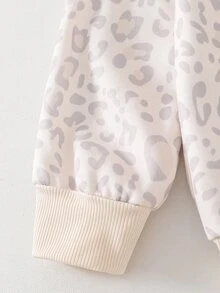 Young Girl Thickened Autumn/Winter New Sweatshirt Set, Color, Casual Versatile For Streetwear - Multicolor - View 5