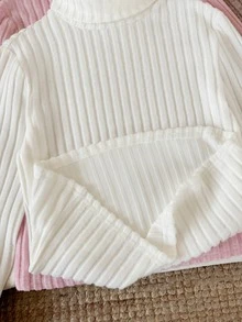 SHEIN 4 قطع تي شيرتات للفتيات المراهقات - متعدد الألوان - مشاهدة 6
