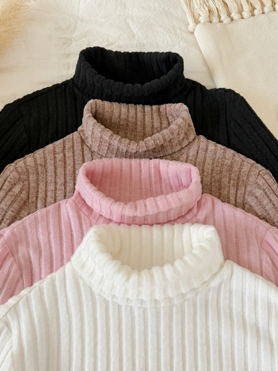SHEIN 4 قطع تي شيرتات للفتيات المراهقات - متعدد الألوان - مشاهدة 1