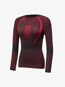 Exploreva Women's Colorblock Long Sleeve Top And Pants Casual Ski Suit Set - Black - View 8