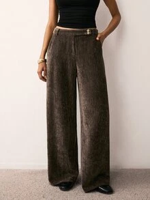 ATUI Studio Women's Casual Versatile Daily Wear Suit Pants - Multicolor - View 4