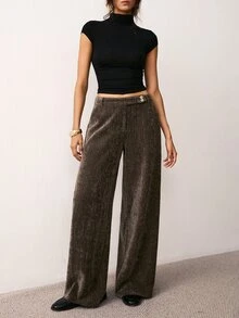 ATUI Studio Women's Casual Versatile Daily Wear Suit Pants - Multicolor - View 6