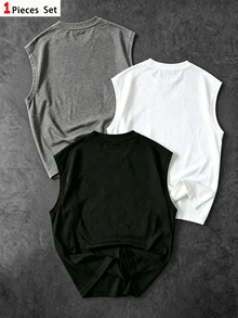 Gym Rark Men's Striped Colorblock Crew Neck Sports T-Shirt - Black - View 2