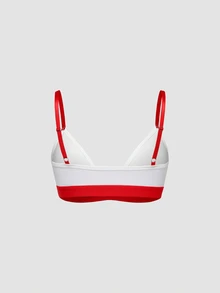 Chillnights Women's Colorful Contrast Color Bra 2pcs/Set - Multicolor - View 6