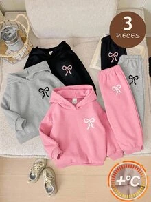 SHEIN 3件組女嬰褲裝 - 彩色 - 查看 5