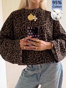 SHEIN EZwear 海外長袖巧克力條紋襯衫，秋季上衣，適合日常通勤、聚會、秋冬/夏季、聖誕節、新年、感恩節、派對、婚禮、海灘、畢業典禮、優雅、外出、約會、通勤、情人節、優雅、度假、Y2K、畢業典禮等場合 - 白色 - 查看 1