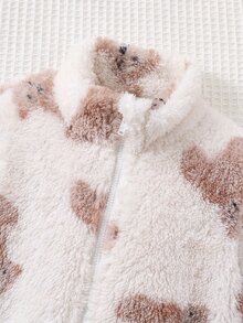 Cozy Pixies 兒童小男孩保暖內裡拉鍊休閒百搭日常穿著長袖外套 - 彩色 - 查看 8