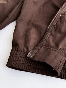 StreetHx 2026 Women's Autumn/Winter New Loose Long Sleeve Chinese Style Frog Button Women's Regular Jacket,Chinese Style Modified, - Brown - View 9