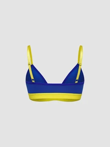 Chillnights Women's Colorful Contrast Color Bra 2pcs/Set - Multicolor - View 5