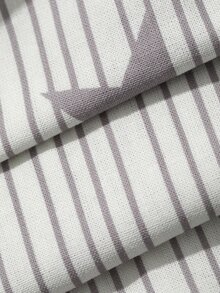 Dazy Kids 對比色圓領圖案印花休閒女童居家服T恤套裝 - 白色 - 查看 7