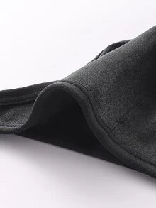 Manfinity Underwear&Sleepwear Basics 1 buah Celana Dalam Thong Hitam Seksi untuk Pria untuk Penggunaan Sehari-hari - Hitam - View 6
