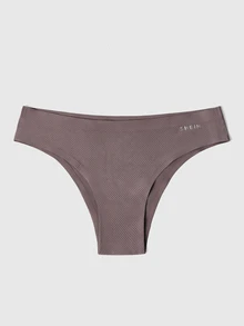 SHEIN 極簡舒適無痕三角內褲 - 摩卡棕 - 查看 6