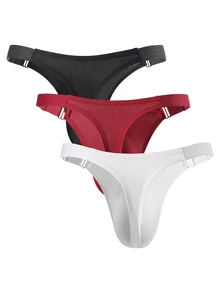 Manfinity Underwear&Sleepwear Basics Quần lót dây nam gói nhiều màu hỗn hợp - Nhiều màu - Xem 2
