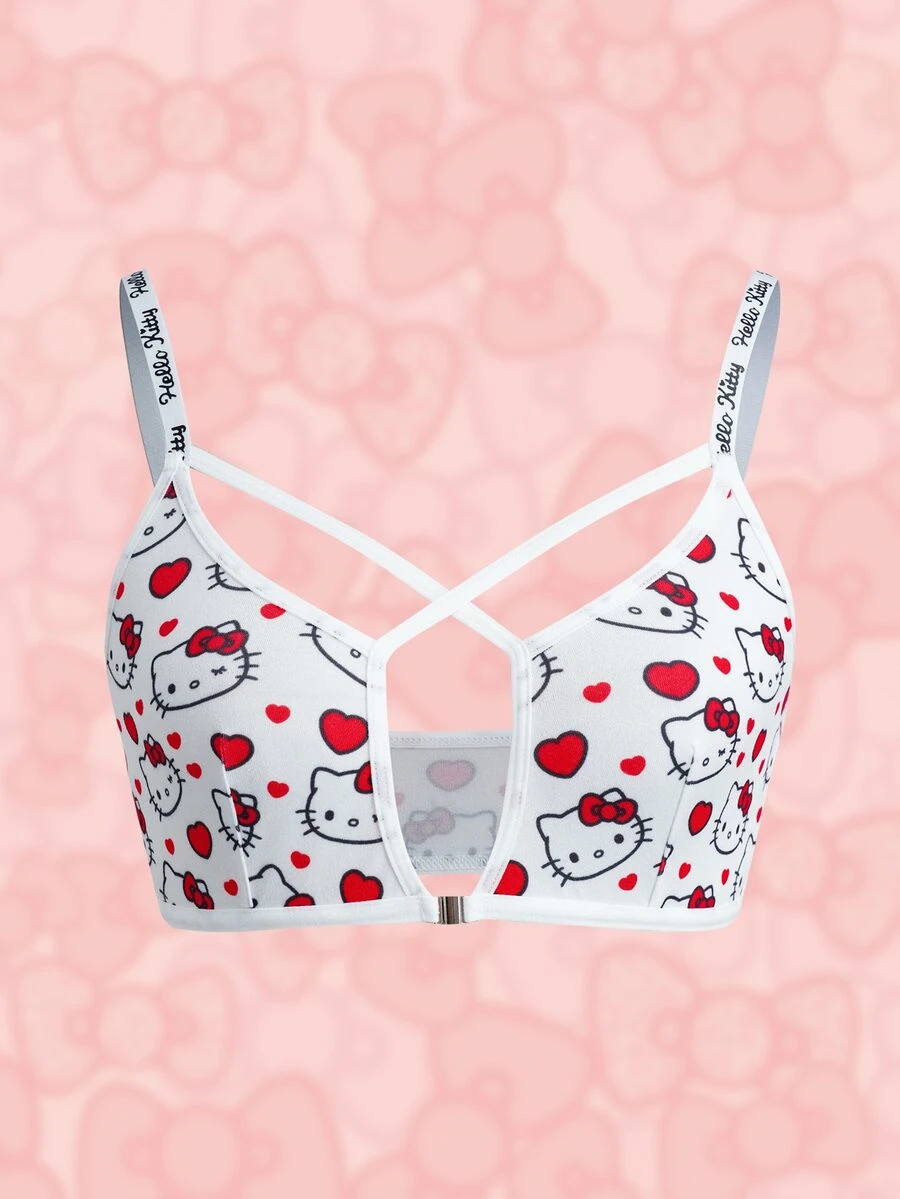 HELLO KITTY AND FRIENDS | SHEIN Women's Cartoon Print Casual Daily ...