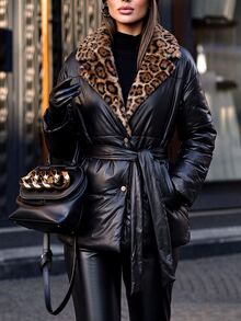 Yalmera Women's Vintage Pocket Long Sleeve Winter Fashion Coat - Black - View 1