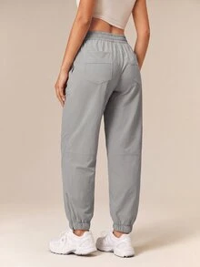 OutZeal Women Outdoor Pants Hiking Camping Water-Resistant Lightweight Joggers - Grey - View 2