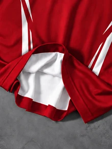 Sport MetroGents Kaos Olahraga Pria Lengan Pendek Kerah Bulat dengan Cetakan Huruf - MultiWarna - View 3