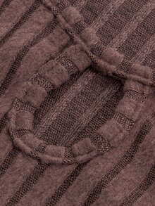 Moonlight&Mama Maternity Solid Color Casual Daily Home Wear Dress - Redwood - View 7