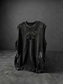Sport MetroGents Men's Spider Print Casual Fitness Sports Tank Top for ...