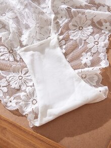 Divavoom 1pc Fashion Lace Women's Panties - White - View 3