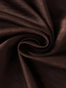 LUMIGAL Women's V-Neck Ruffle Long Sleeve Top And Skirt Casual Set - Brown - View 10