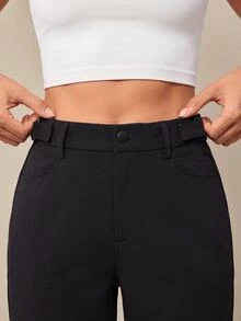 OutZeal Women Outdoor Pants Hiking Camping Water-Resistant Adjustable Waist Flared Leg - Black - View 6