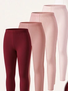 2PCS Tween Girls Leggings - Multicolor - View 4