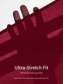 SHEIN BASICS 女款純色露肩修身百搭日常長袖T恤 海軍藍 - 酒紅色 - 查看 3